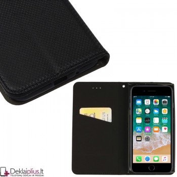 Telone smart magnet serijos atverčiamas dėklas - juodas (Apple Iphone 7 Plus/8 Plus) Telone smart magnet serijos atverčiamas dėklas - juodas (Apple Iphone 7 Plus/8 Plus)